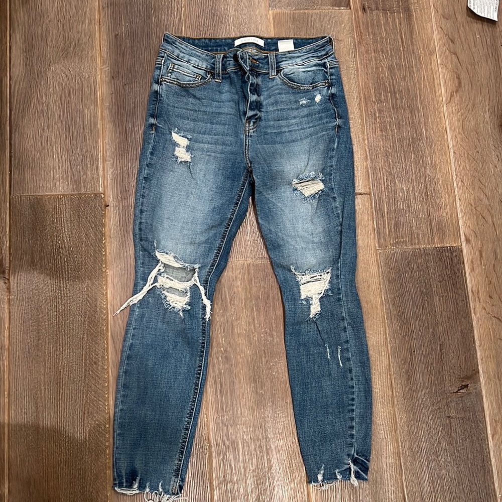 Eunina Clara High Rise Skinny Crop Jeans